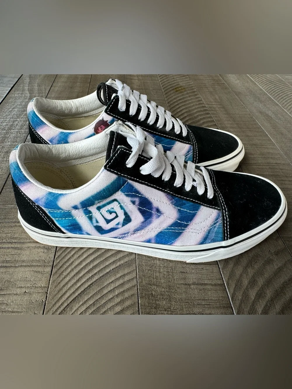 Old Skool Vans - Karl Jacobs x Journeys Dream SMP-Inspired Women’s 9.5/Men’s 8